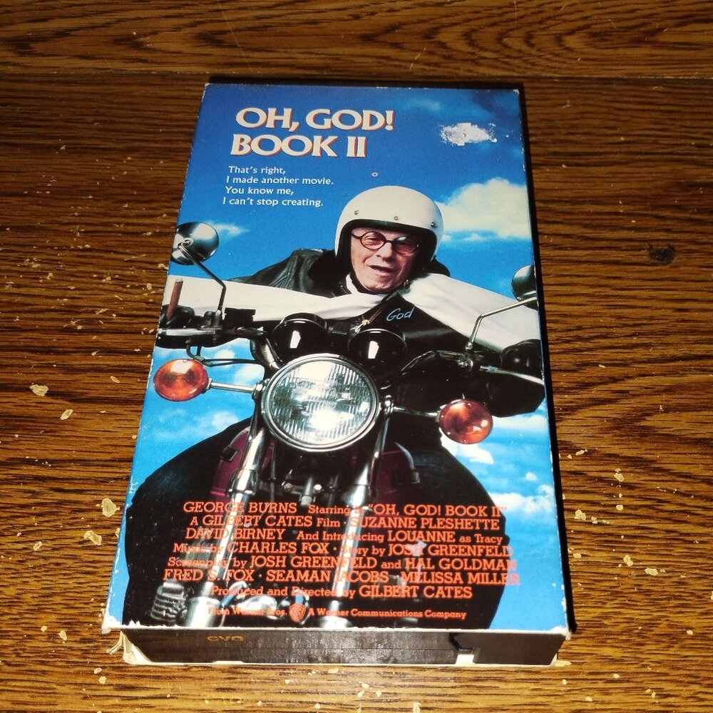 Oh God! Book II (VHS, 1989) George Burns